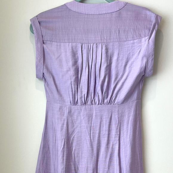 Mango purple shirt dress - Picture 5 of 6